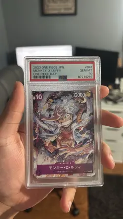 PSA 10 Monkey D. Luffy P-041 Promo One Piece Day 2023 One Piece Card Japanese - Image 4