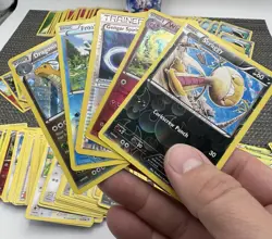 Pokemon Card Lot 200+ With 16 Reverse Holo Cards XY 2013-2014 & 5 Coins - Image 2