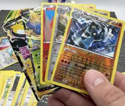 Pokemon Card Lot 200+ With 16 Reverse Holo Cards XY 2013-2014 & 5 Coins - Image 3