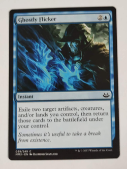 Ghostly Flicker 039/249 Modern Masters Magic The Gathering MTG Card LP - Image 1