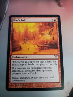 War's Toll Dissension Mtg - Image 1