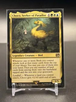 CHOCO, SEEKER OF PARADISE mtg NM-M Final Fantasy 1 Rare - Image 1