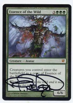 MTG Artist Proof Essence of the Wild Innistrad Terese Nielsen Magic Gathering - Image 1