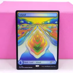 Secret Lair - Strange Sands - Island FOIL 1479 - Magic The Gathering MTG - Image 1