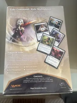 Magic The Gathering - Forged In Stone Commander Deck - Sealed In Damaged Box - Image 2