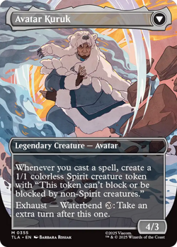 The Legend of Kuruk / Avatar Kuruk (Borderless) Avatar: The Last Airbender NM - Image 2