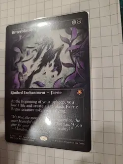 Bitterblossom (Borderless) [Lorwyn Eclipsed Special Guests] Near Mint - Image 2
