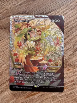 MTG Winnowing Showcase - Fracture Foil Lorwyn Eclipsed Magic The Gathering MINT - Image 1