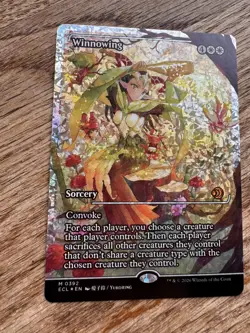 MTG Winnowing Showcase - Fracture Foil Lorwyn Eclipsed Magic The Gathering MINT - Image 2