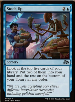 Mint/Near-Mint, English - 1 x MTG Stock Up - Foil Aetherdrift - Image 1