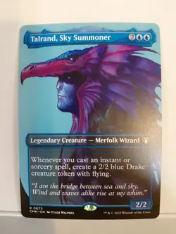 Talrand, Sky Summoner (Borderless) Commander Masters Regular - Image 1