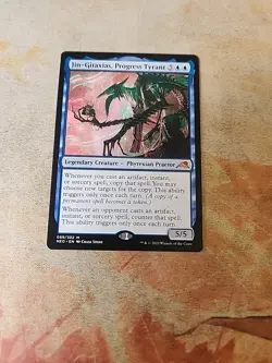 Jin-Gitaxias, Progress Tyrant Kamigawa Neon Dynasty MTG NM - Image 1