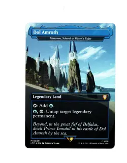 Dol Amroth- Minamo, School at Water's Edge Commander: Lord of the Rings MTG FOIL - Image 1