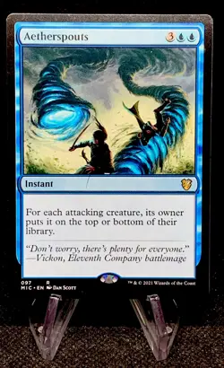 MTG Innistrad: Midnight Hunt Commander Aetherspouts #097 - Image 1