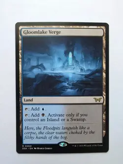 MTG Gloomlake Verge (DSK) Duskmourn: House of Horror Regular Rare 260 - Image 1