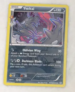 Pokemon Yveltal RC16/RC32 Generations Radiant Collection Reverse Holo LP - Image 1