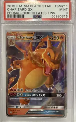 Charizard GX - POKEMON SM Black Star Promo - #SM211 - Ultra Rare - 2019 - PSA 9 - Image 1