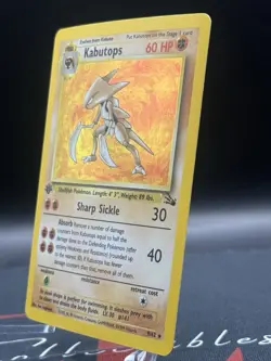 1st Edition 1999 Pokemon Kabutops Holo Fossil Set 9/62 Vintage WOTC NM - Image 5