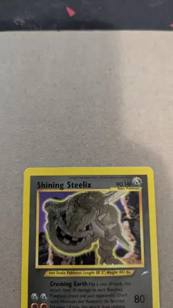 Pokemon Neo Destiny Unlimited- Shining Steelix Holo Secret Rare 112/105 HP - Image 2