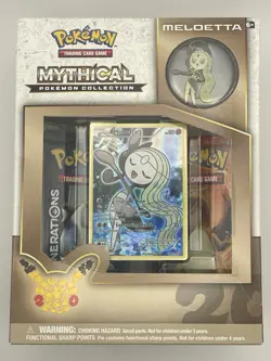 (402955) Pokemon 2016 Mythical Pokemon Collection Meloetta - Factory Sealed Box 820650800962 - Image 1