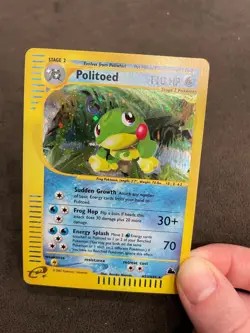 Politoed Holo Rare Pokemon TCG eReader Aquapolis Set H23/H32 2003 NM - Image 4