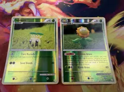 Sunkern 85/123 & Sunflora 31/123 NM Reverse Holo HGSS 2010 Pokemon TCG - Image 1