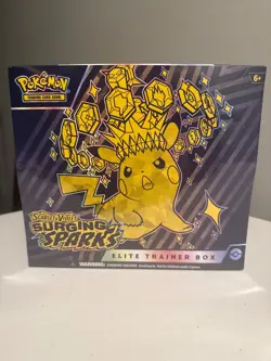 Pokemon TCG Surging Sparks ETB Elite Trainer Box FACTORY SEALED NEW - Image 1