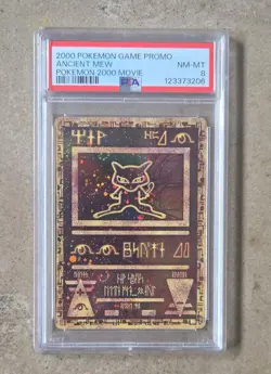 PSA 8 🌀Ancient Mew Promo Holo- DOUBLE SWIRL 🌀Pokemon - Image 1