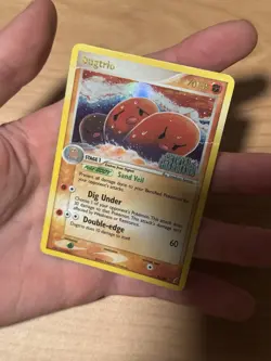 Pokemon Dugtrio 5/100 EX Crystal Guardians Holo Rare 70 HP Stage 1 English - Image 1