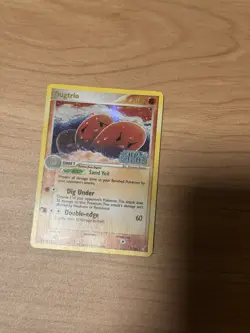 Pokemon Dugtrio 5/100 EX Crystal Guardians Holo Rare 70 HP Stage 1 English - Image 2