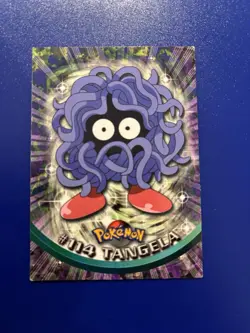Tangela Topps Pokemon TV Animation Edition Series 2 #114 2000 - Image 1