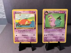 Pokemon TCG Slowpoke & Dark Slowbro #29/82 1st Edition Non Holo Team Rocket 2000 - Image 1