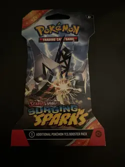 VERY HEAVY - 31.82g - Pokemon Surging Sparks Sleeved Booster Pack - SEALED! - Image 2