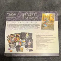 Pokemon Paldean Fates Pokemon Center ETB - Image 3