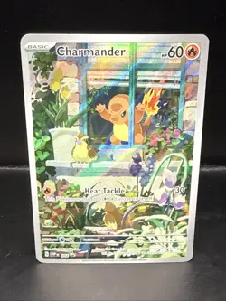 Pokemon TCG Obsidian Flames Charmander 044 SVP EN Black Star Promo - Image 1