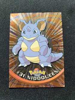 Nidoqueen #31 Holo (Textured) Topps Black Logo Pokemon Tcg - Image 1