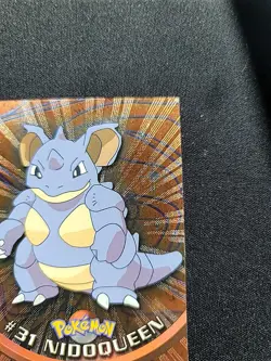 Nidoqueen #31 Holo (Textured) Topps Black Logo Pokemon Tcg - Image 3