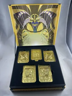 Yugioh! Exodia The Forbidden One 24k Gold Plated Ingot Set RARE LIMITED EDITION - Image 3