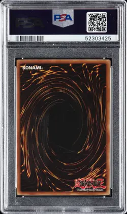 2002 YU-GI-OH! LOB-LEGEND OF BLUE EYES WHITE DRAGON GREEN PHANTOM KING PSA 9 - Image 2