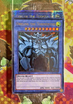 Yugioh! 25th Anniversary SEALED PACK: Obelisk the Tormentor QUARTER CENTURY LC01 - Image 2