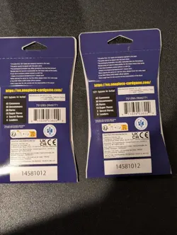 One Piece TCG op-01 Romance Dawn PRE-ERRATA sealed sleeved booster pack x2 lot 811039038229 - Image 2