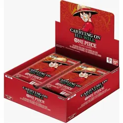 ONE PIECE OP13 Booster Box Display Carrying On His Will English - Image 1