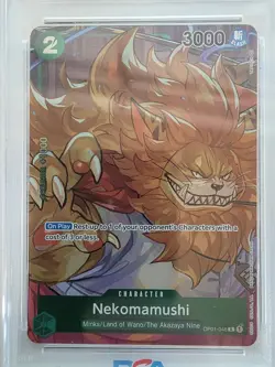 2022 One Piece Romance Dawn OP01-048 Nekomamushi - Box Topper PSA 10 - Image 3
