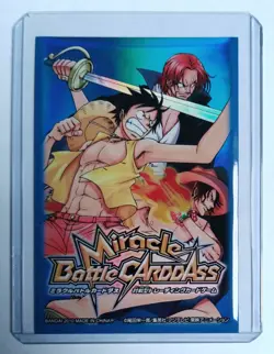 SHANKS LE ROUX OP 22 V1 ONE PIECE MIRACLE BATTLE CARDDASS PROMO JAPAN TCG BANDAI - Image 2