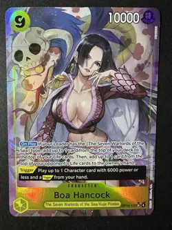 ONE PIECE TCG | BOA HANCOCK OP14-112 SR Alt Art | OP-14/EB-03 Azure Sea’s Seven - Image 1