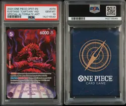 Eustass “Captain” Kid OP05-074 Special Alt Art SP - One Piece English PSA 10 - Image 1