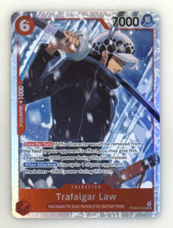 One Piece #PRB02-002 Trafalgar Law Super Rare SR The Best Vol. 2 - Image 1