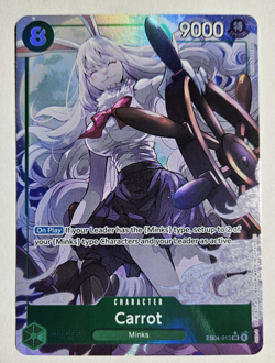 One Piece TCG EB04-013 Carrot Alt Art SR OP14 The Azure Sea’s Seven English NM - Image 1