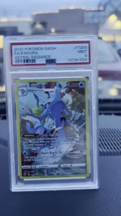 2022 POKEMON SWORD & SHIELD ASTRAL RADIANCE TG03 FULL ART/KINGDRA - PSA 9 - Image 2