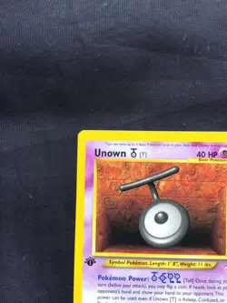 Pokemon Cards: Neo Destiny 1st Edition Common: Unown T 88/105 - Image 2